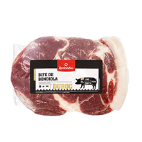 Bife de bondiola de cerdo duro