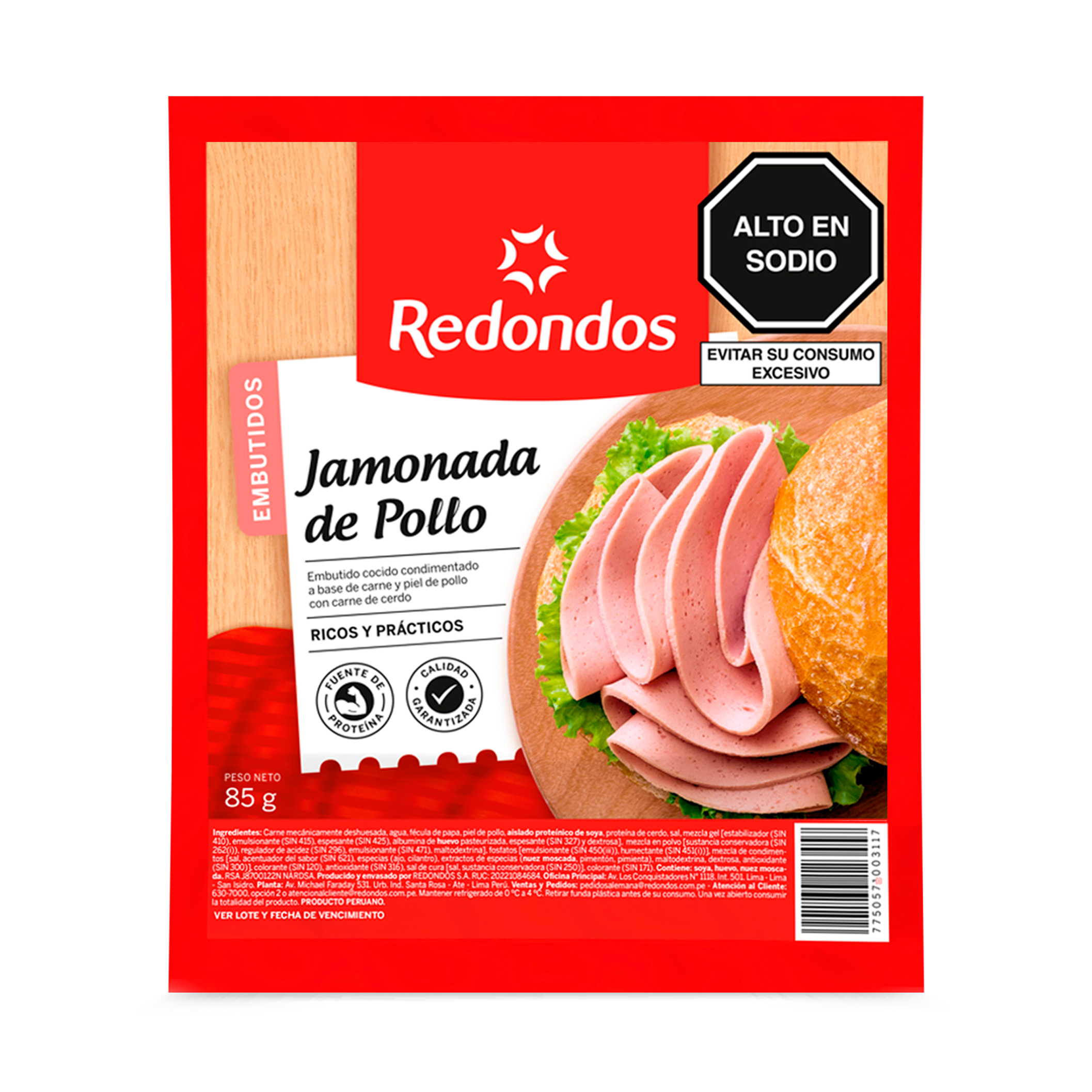 Jamonada de Pollo 100 g