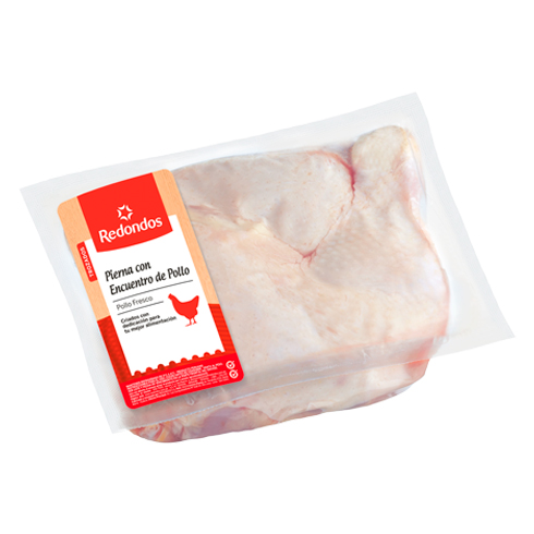 Pierna con encuentro de pollo