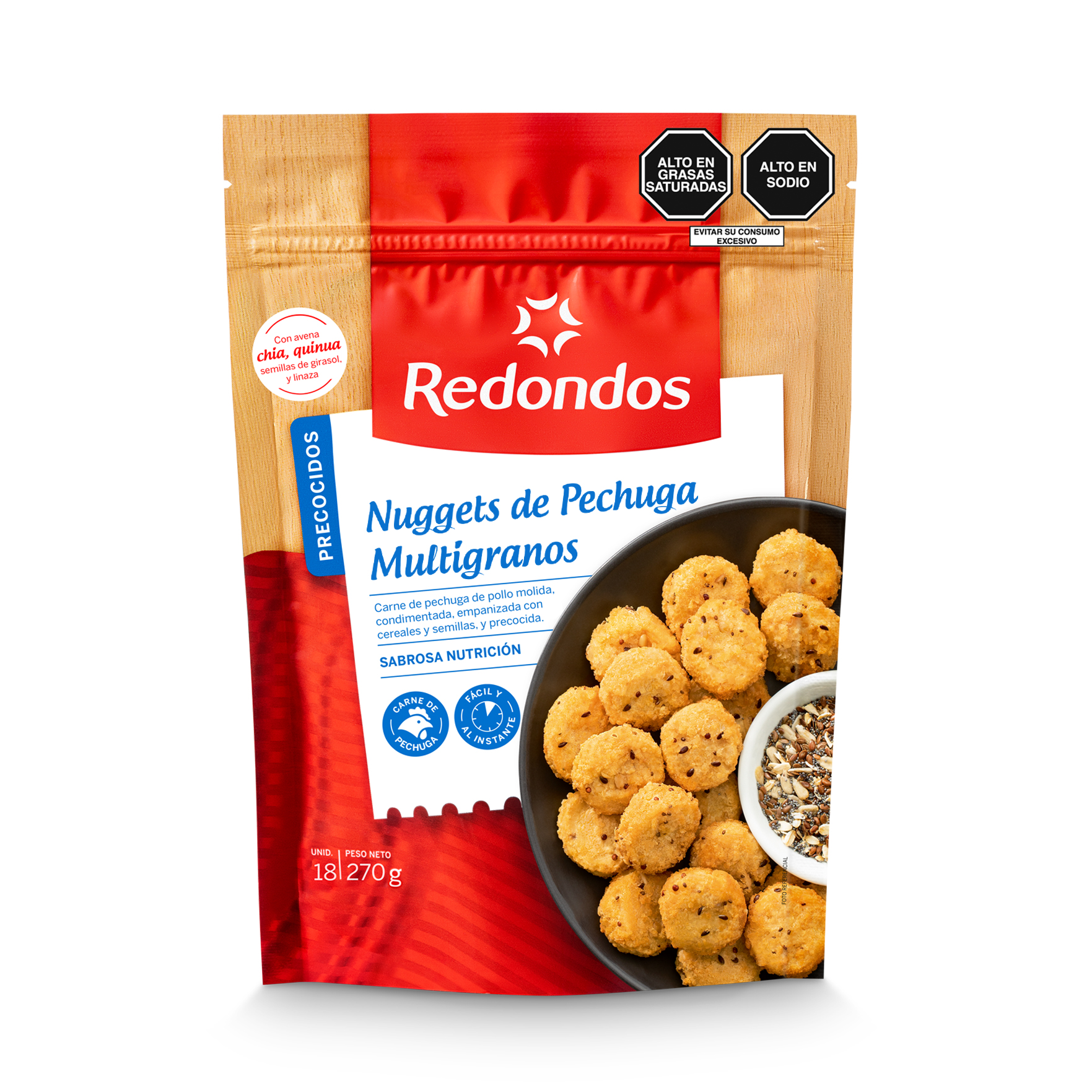 Nuggets de Pechuga Multigranos