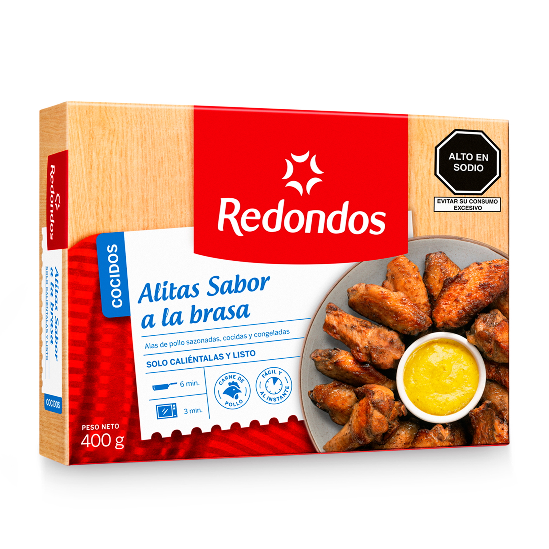 Alitas sabor a la Brasa