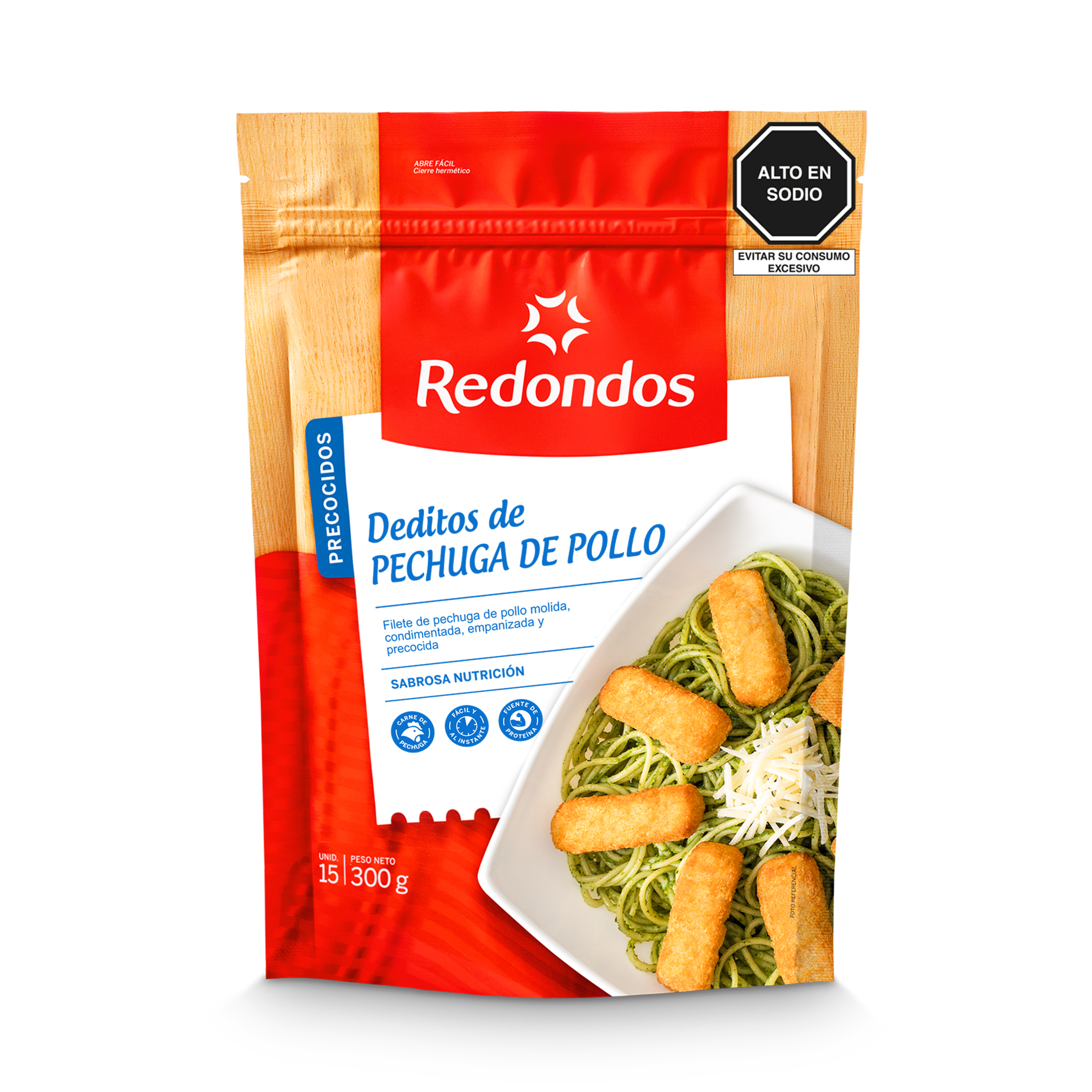 Deditos de pechuga de pollo