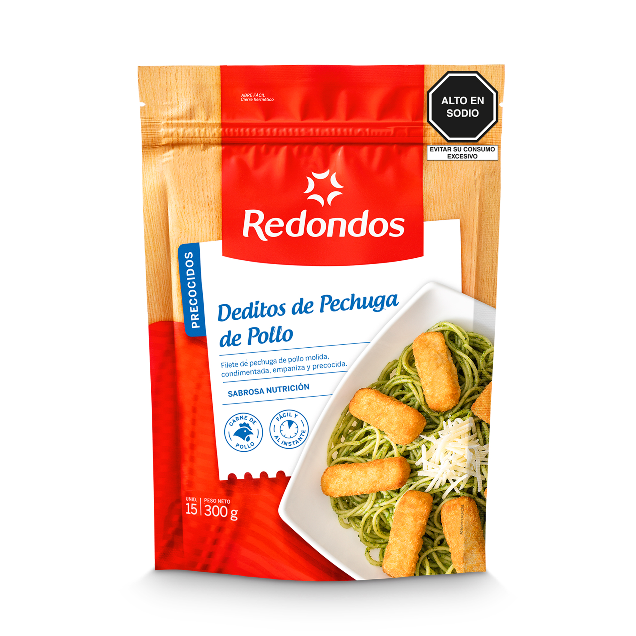 Deditos de pechuga de pollo