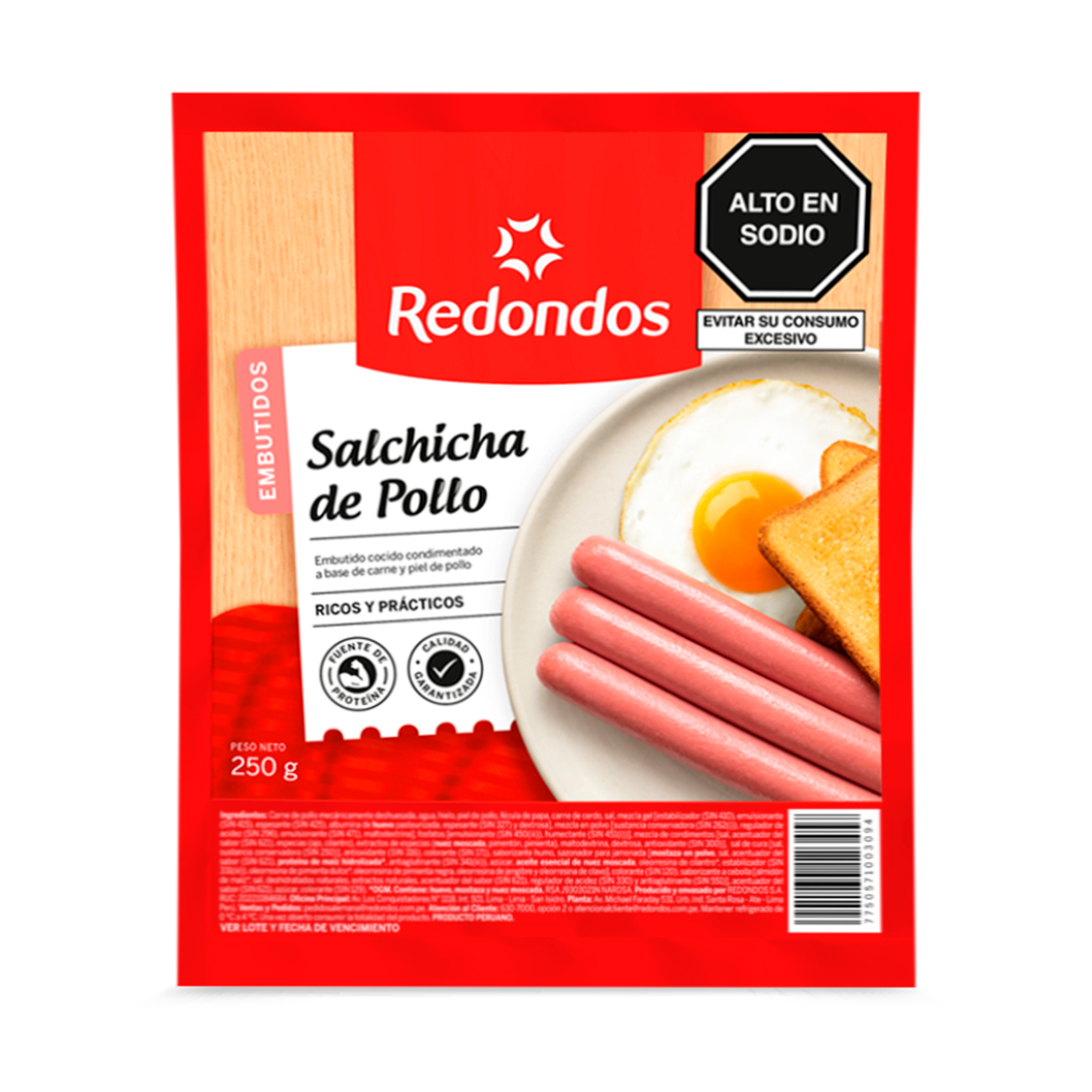 Salchicha de pollo 250 g