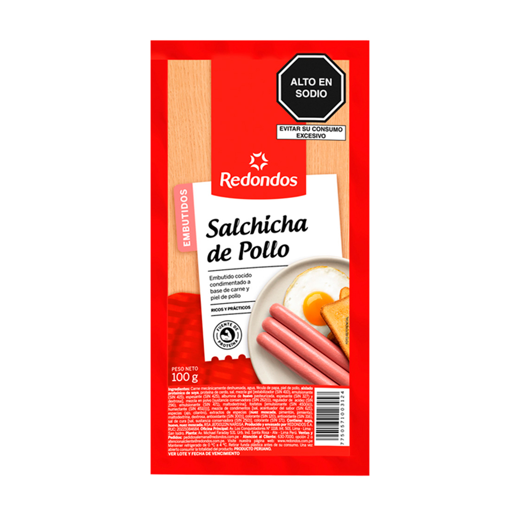 Salchicha de Pollo 100 g